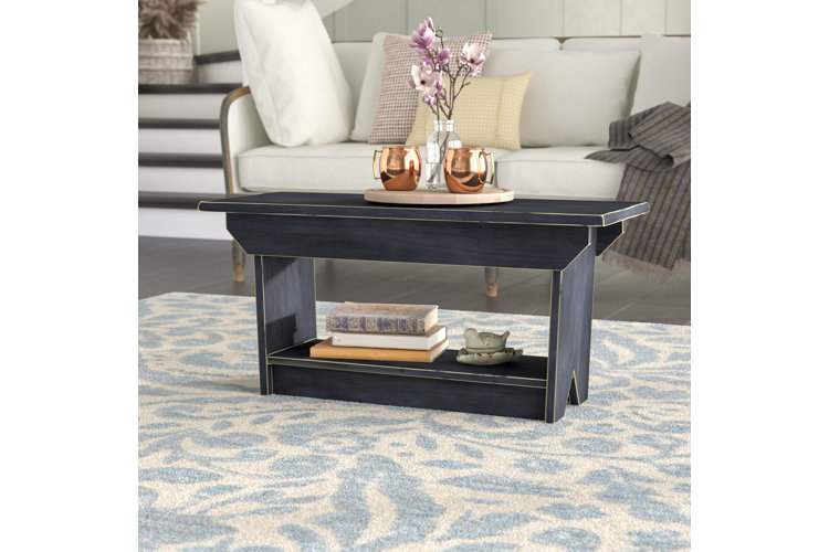 Calorafield sled end table with outlet storage